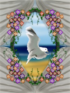 Flores na janela - Viver em paz... Espírito a navegar